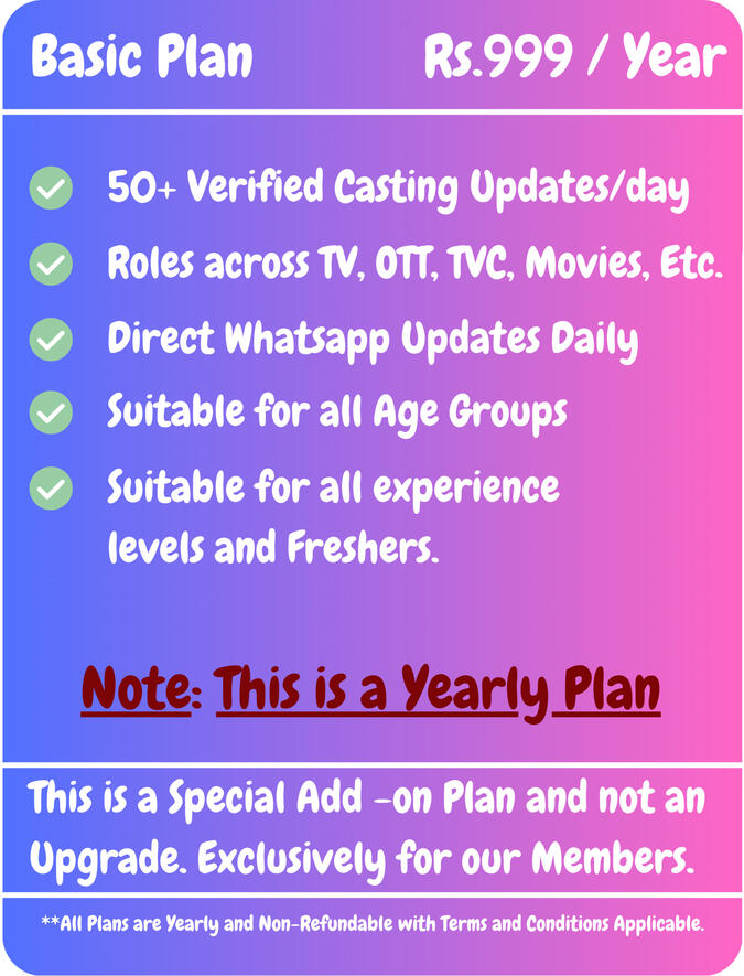Plan - Rs.999 / Month Plan - Rs.999 / Month